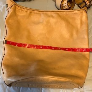 Coach Large leather shoulder bag